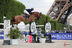 24/06/2021 ; paris ; Paris Eiffel Longines Global Champions Tour ; 601, L'Amour, Wilson James ; friday csi5 1m55 ; Scandinavian Vikings ; Sportfot